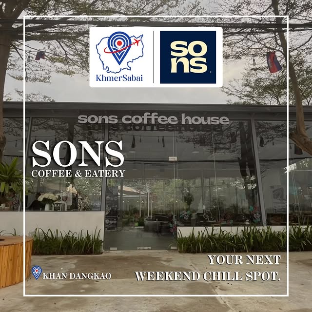 Sons Coffee & Eatery, Dangkao, Phnom Penh